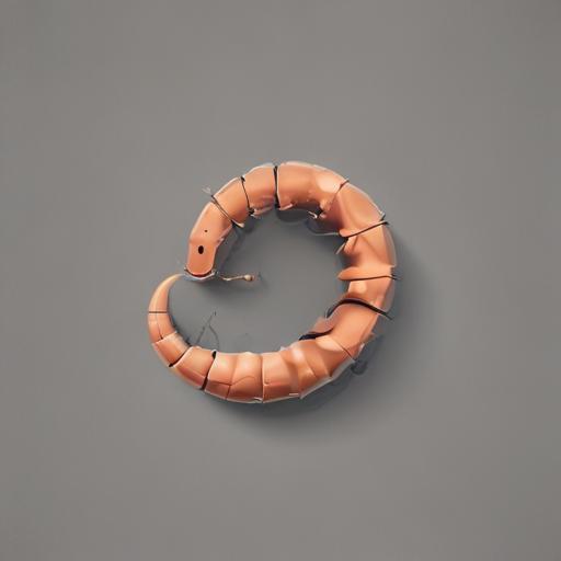 单词“worm”的助记图片