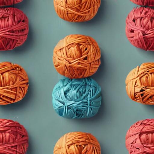 单词“yarn”的助记图片